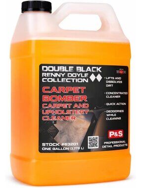 Professional Upholstery Cleaner - Citrus Formula, Removes Grease & Odors, 1